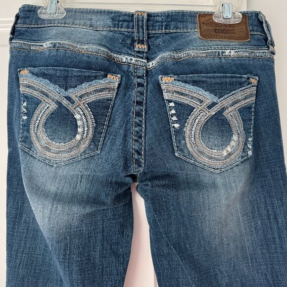 Big Star Maddie Mid-rise Bootcut Jeans Size 26 - Picture 1 of 11